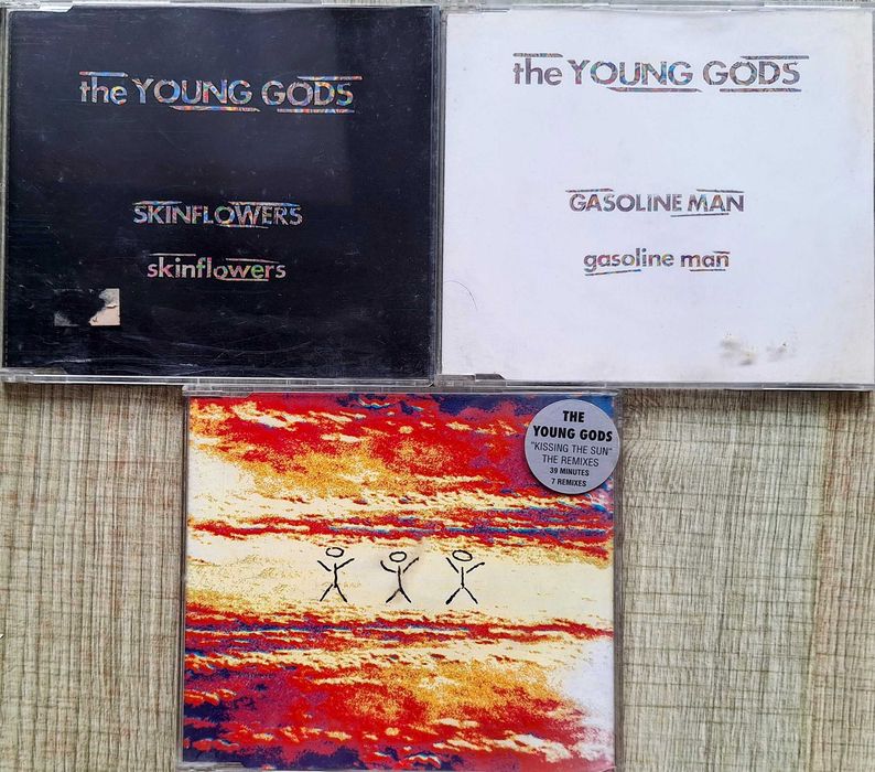 Pack de 3 CDs The Young Gods - Rock Industrial Suíço