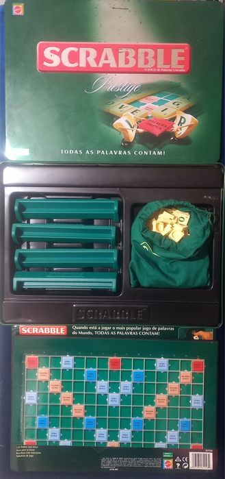 Scrabble  Prestige  Edição Especial