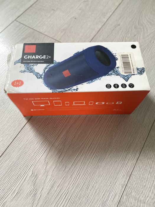 колонка синя bluetooth