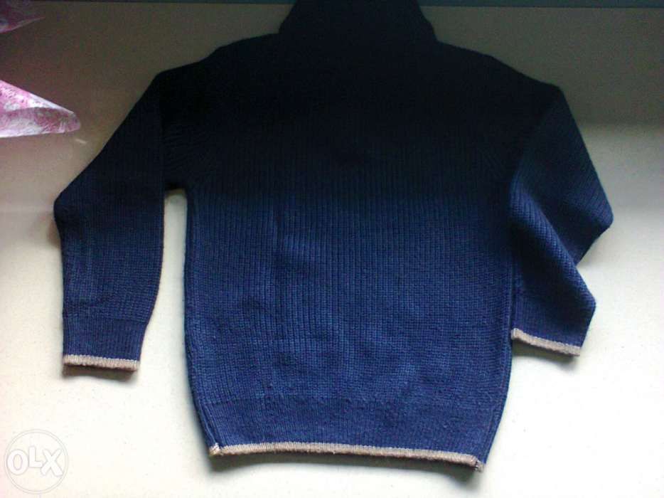Polo menino azul marinho 5-6 anos