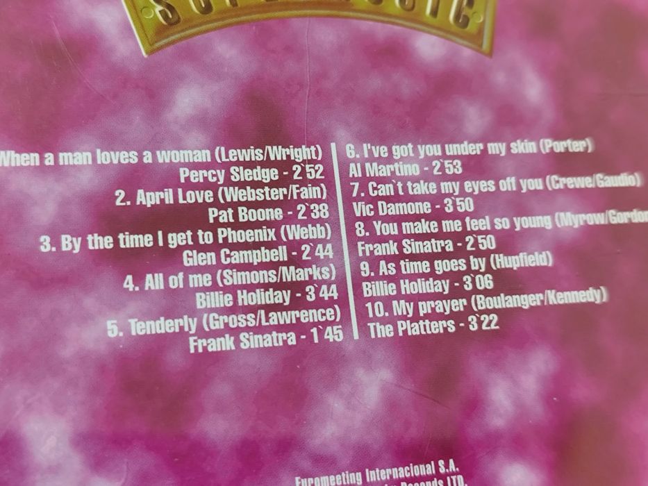 Lote de 8 CDs - Supermusic (Baladas / Rock / Fado)