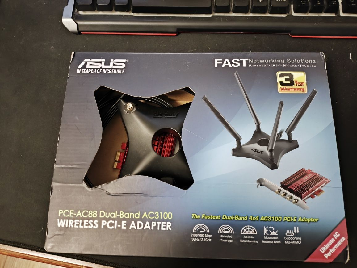 Asus ac88 fual band ac3100