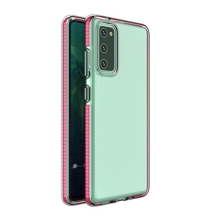 Etui Żelowe Spring Case do Samsung Galaxy A72 4G - CiemnoróżowyLux