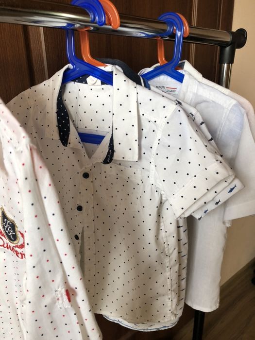 Сорочки на хлопчика 3-4-5рочків