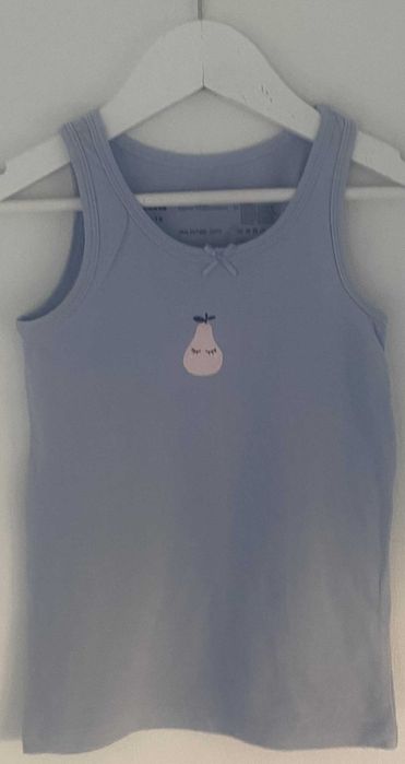 Sinsay rozpinana bluza z kapturem + podkoszulka Lupilu 116 cm 5-6 lat