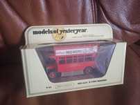 Matchbox Models Of Yesteryear 1922 A.E.C S Type Omnibus MOY Y-23