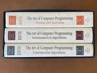 Livro de Algoritmos The Art of Computer Programming (Knuth) 3 Volumes