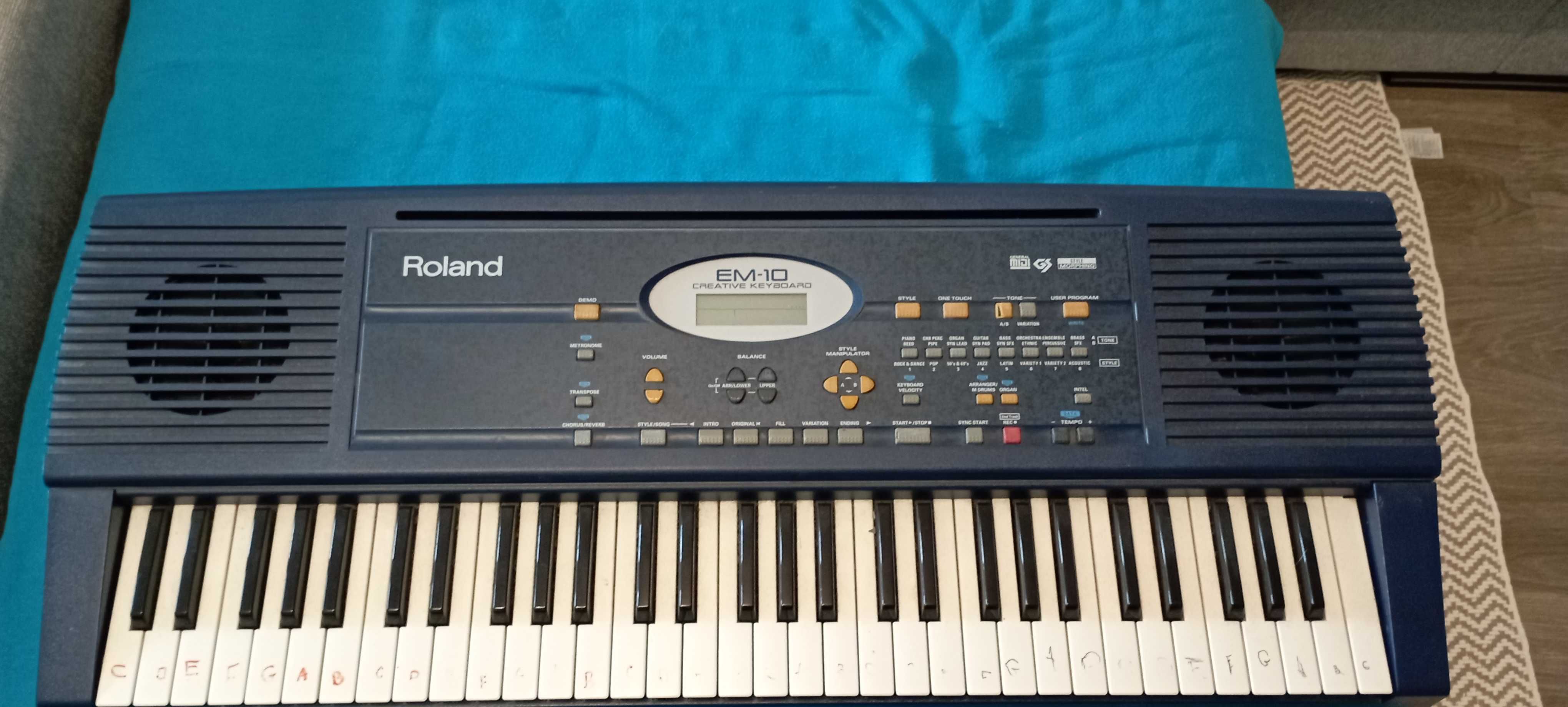 Teclado piano digital Roland EM-10