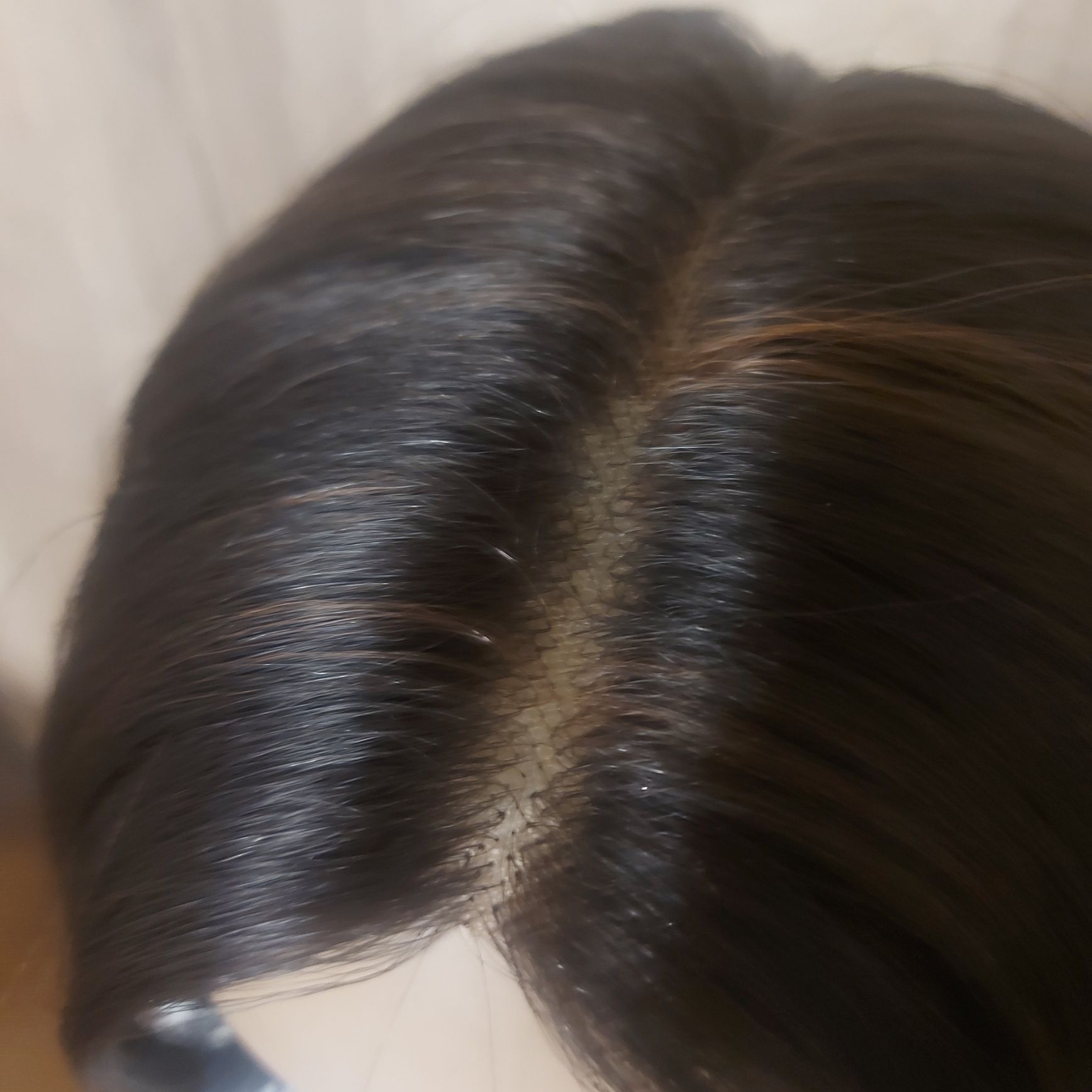 Peruka lace front 13x6x1 wlosy syntetyczne brąz