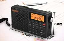 Радіоприймач XHDATA D-109 FM/AM/SW/LW ,Bluetooth, бат. 18650, Type-C