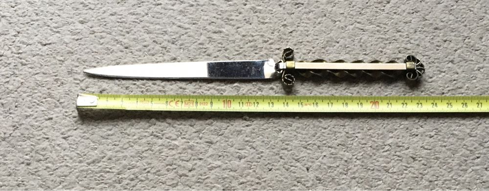 Нож для бумаги/писем,  длина 23,5 см, 1970-е гг