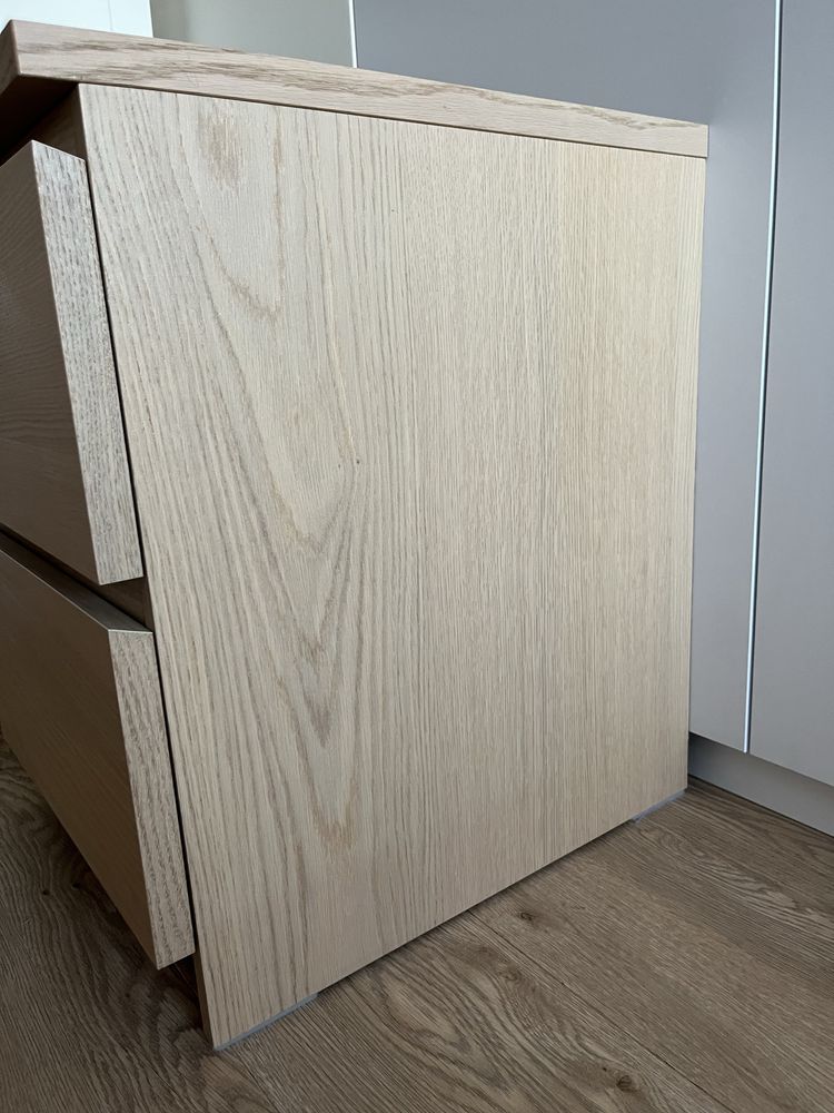 Komoda 2 szuflady/ szafka nocna Ikea MALM