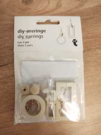 diy earrings - kolczyki 2 pary