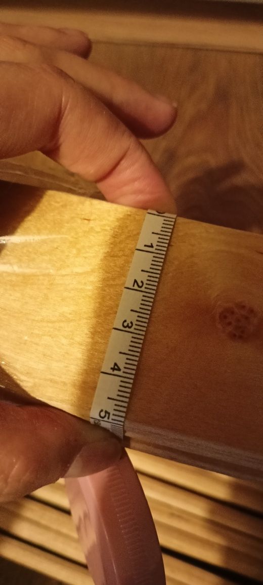 Drabinki do łóżka Deski sosnowe impregnowane 34 sztuki. Wygięte pod łó