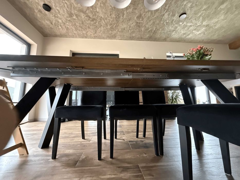 PIER Stół rozkładany (130-210cm) dąb craft