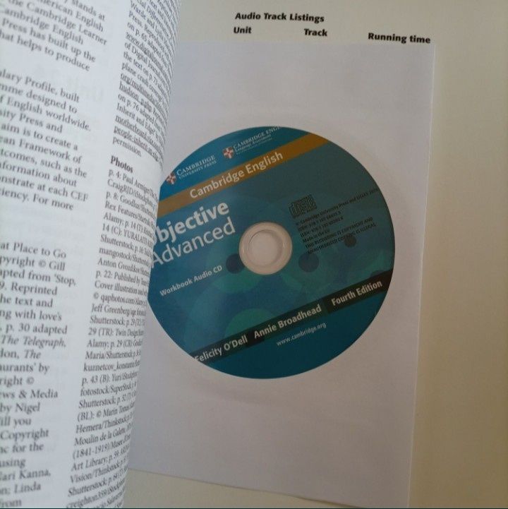 ćwiczenia czyste Objective Advanced Workbook without Answers CD