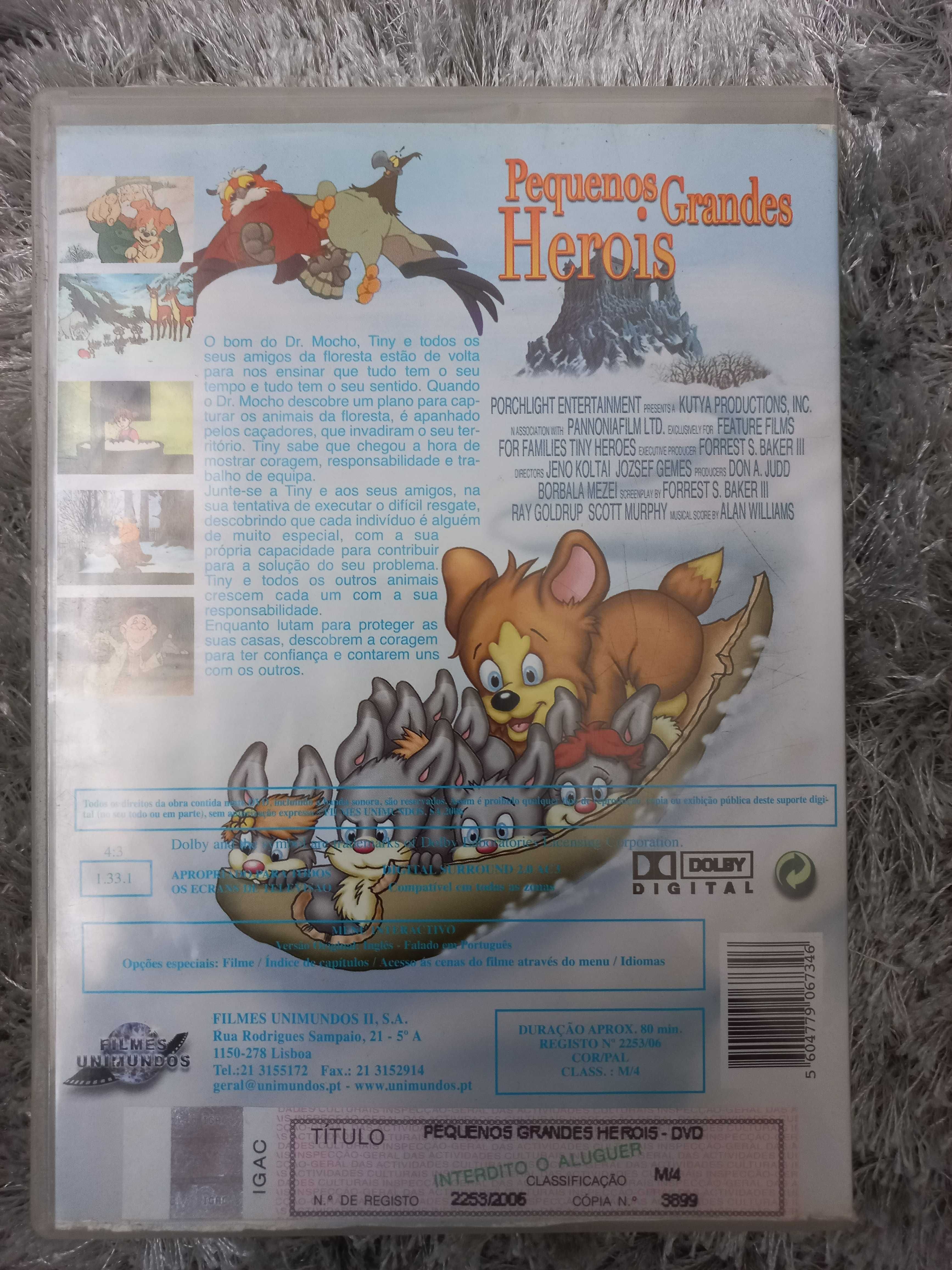 Pequenos Grandes Heróis - DVD