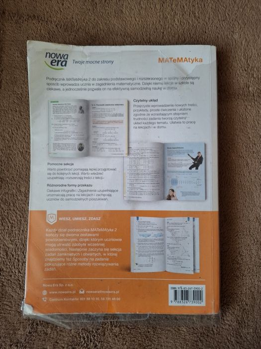 Matematyka 2 nowa era zakres podstawowy i rozszerzony