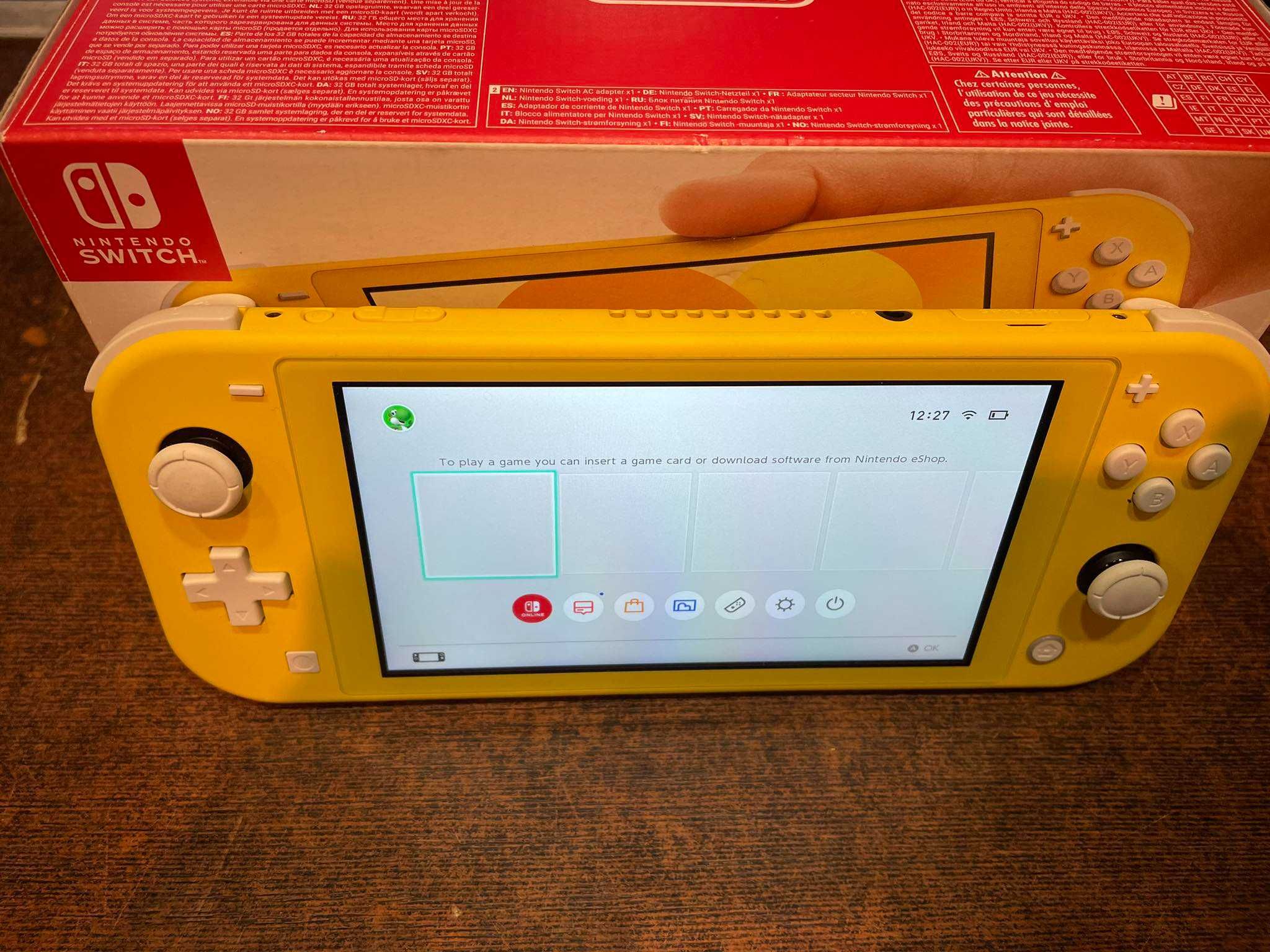 Konsola NINTENDO Switch Lite Żółta