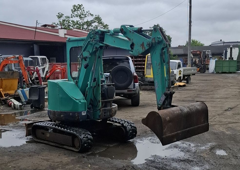 Minikoparka 3tony hitachi yanmar transport