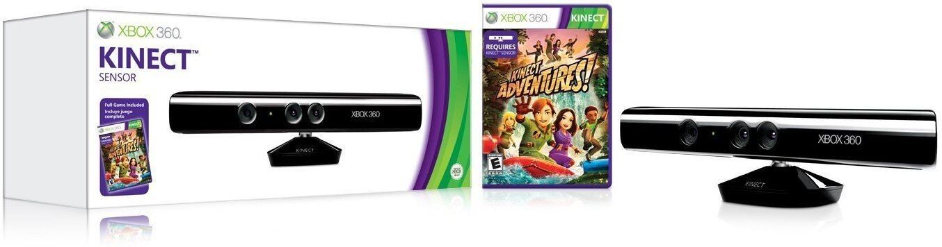 Kinect Sensor + Gra Kinect Adventures X360 Uniblo Łódź