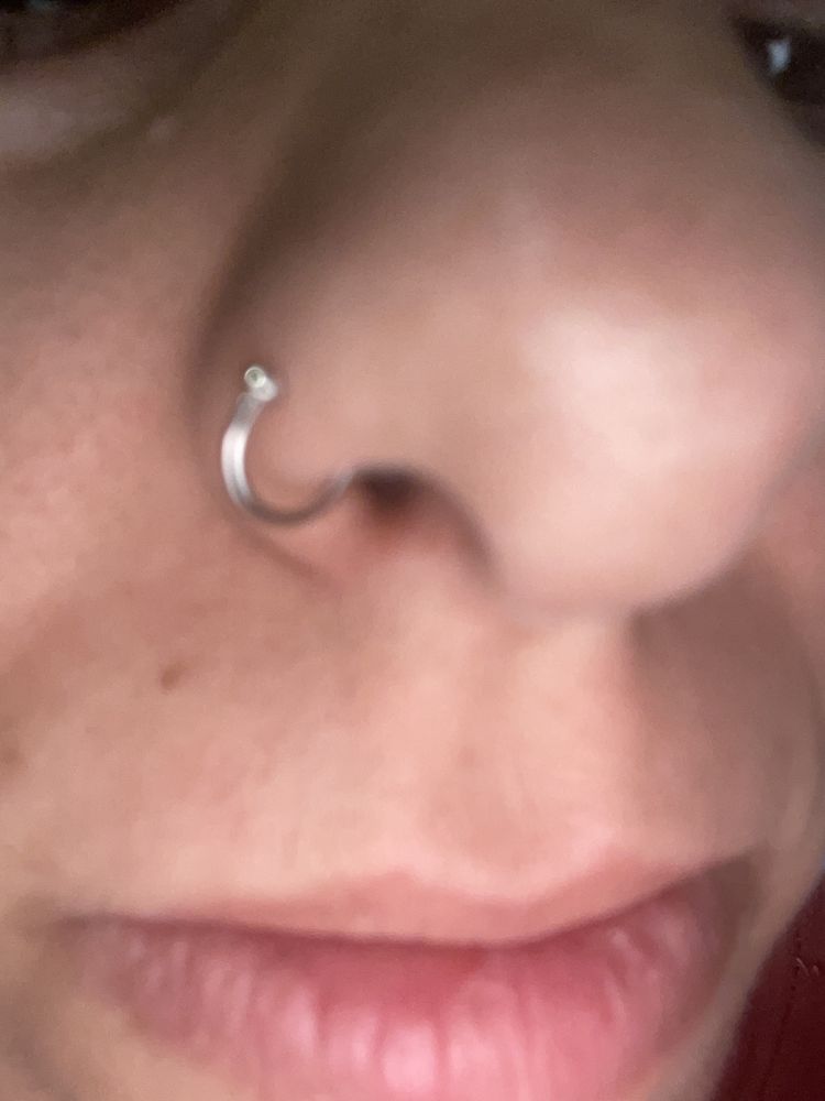 Brinco piercing encaixar nariz sem furo