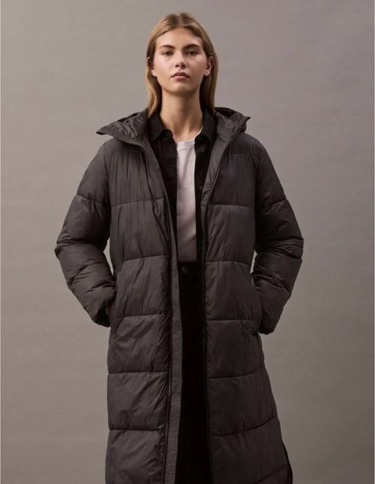 Демісезоне пальто calvin klein, hooded puffer jacket calvin klein
