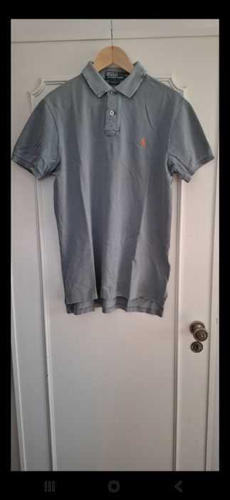 Polo Azul Acinzentado Ralph Lauren - Homem (M)