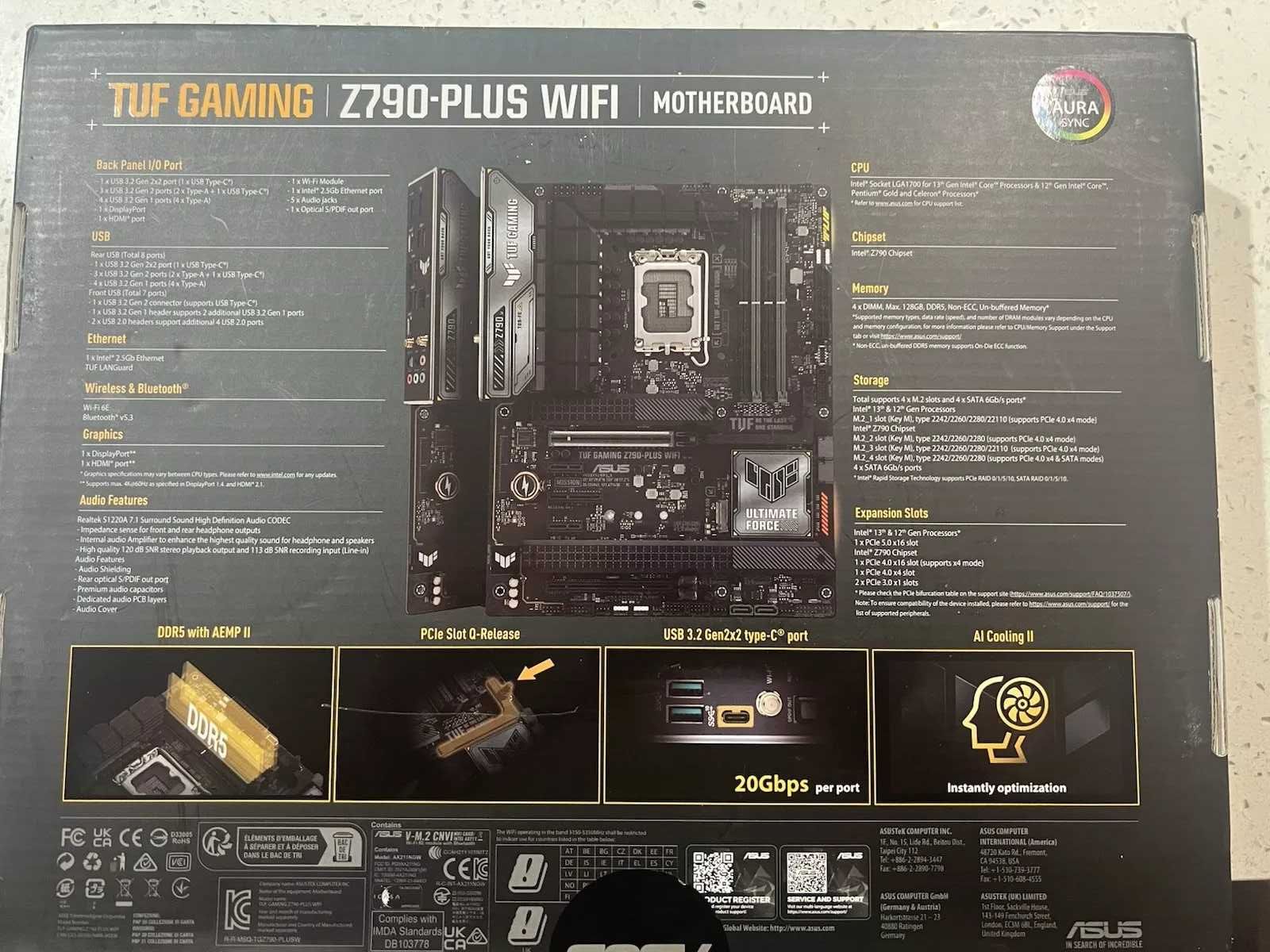 ASUS TUF Gaming Z790 Plus Wi-Fi