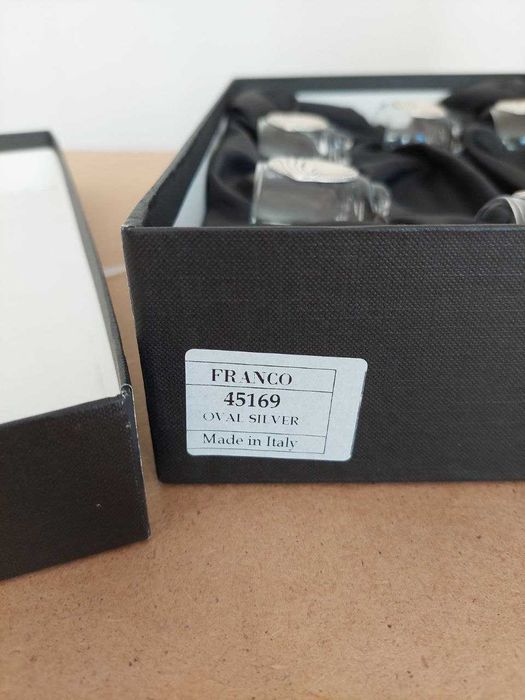 Набор стопочек FRANCO Oval Silver