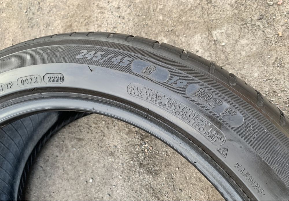 Шина одна Michelin Pilot Sport 3 245/45 R19 одиночка