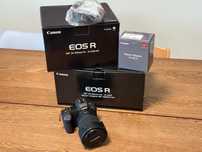 Canon EOS R + RF 24-105mm F4 L – Kit como novo