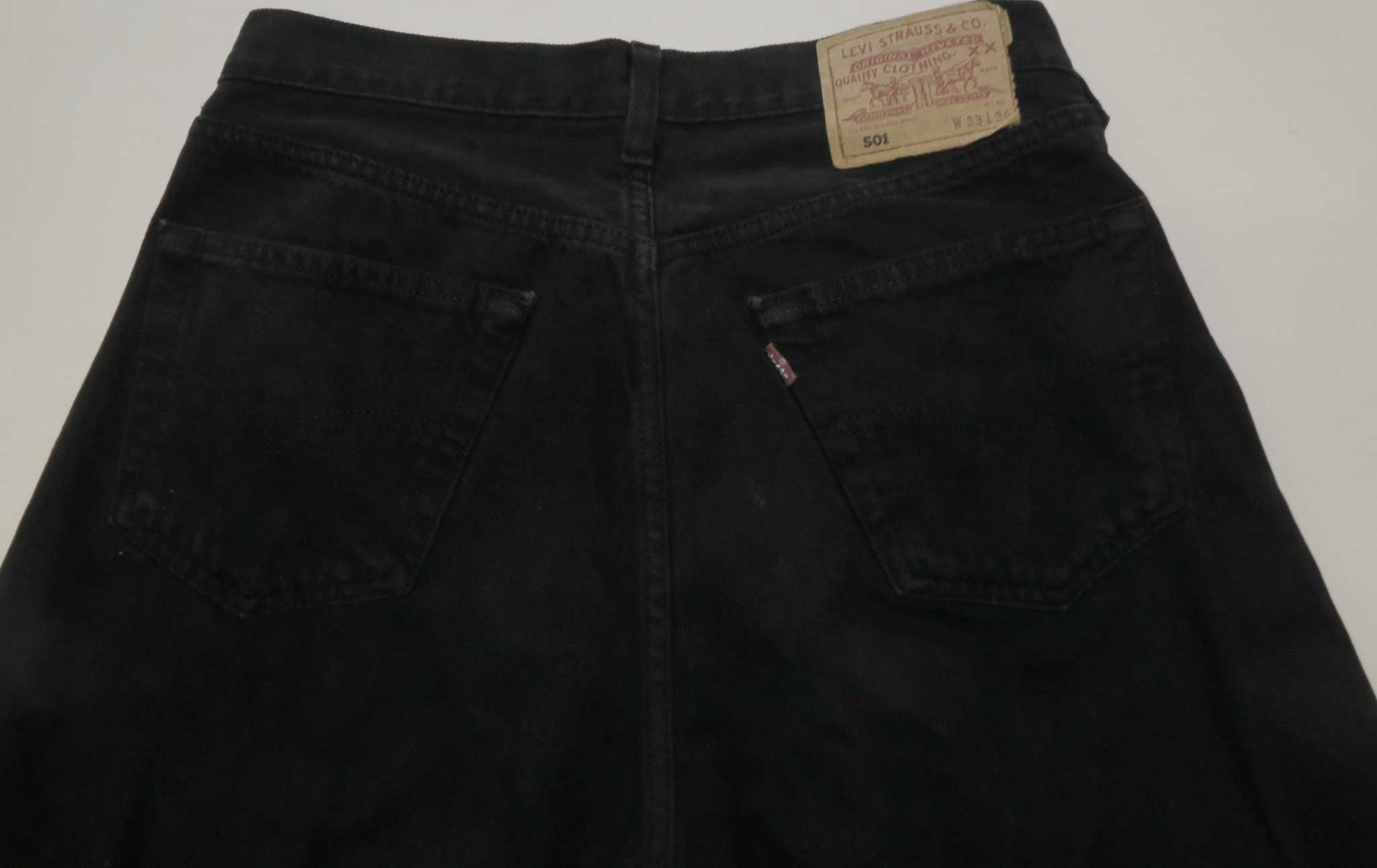 Levi's 501 spodnie jeansowe jeansy 33/34