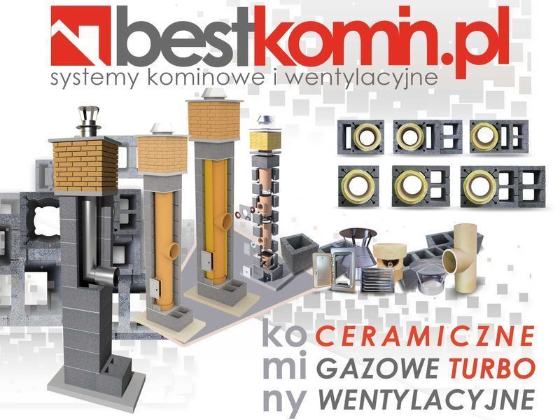 4m K Fi 200 BKU Komin ceramiczny Wentylacyjne Pustaki kominowe AkcesK