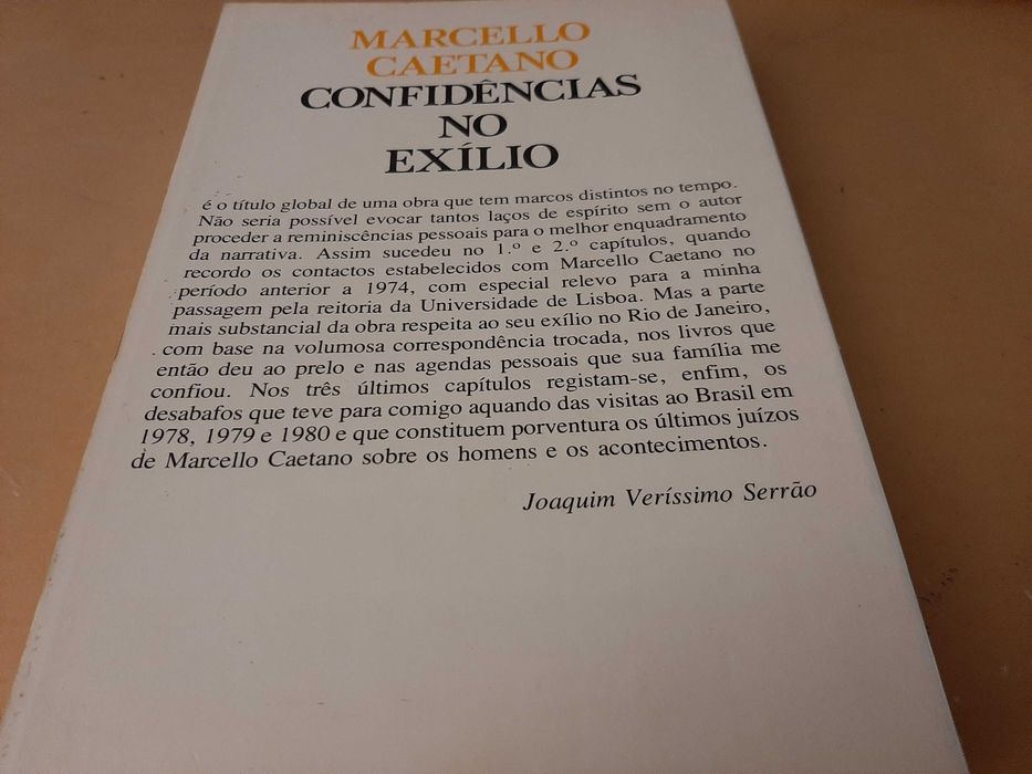 Confidências no Exílio// Joaquim Ventura Serrão