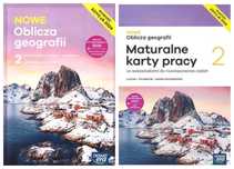 Nowe Oblicza Geografii 2 Karty Pracy + Podręcznik Rozszerzony 2024