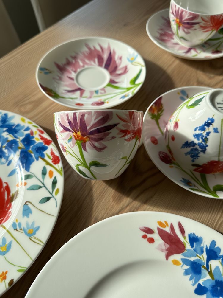 Villeroy&Boch Anmut flowers zestaw na 6 osób