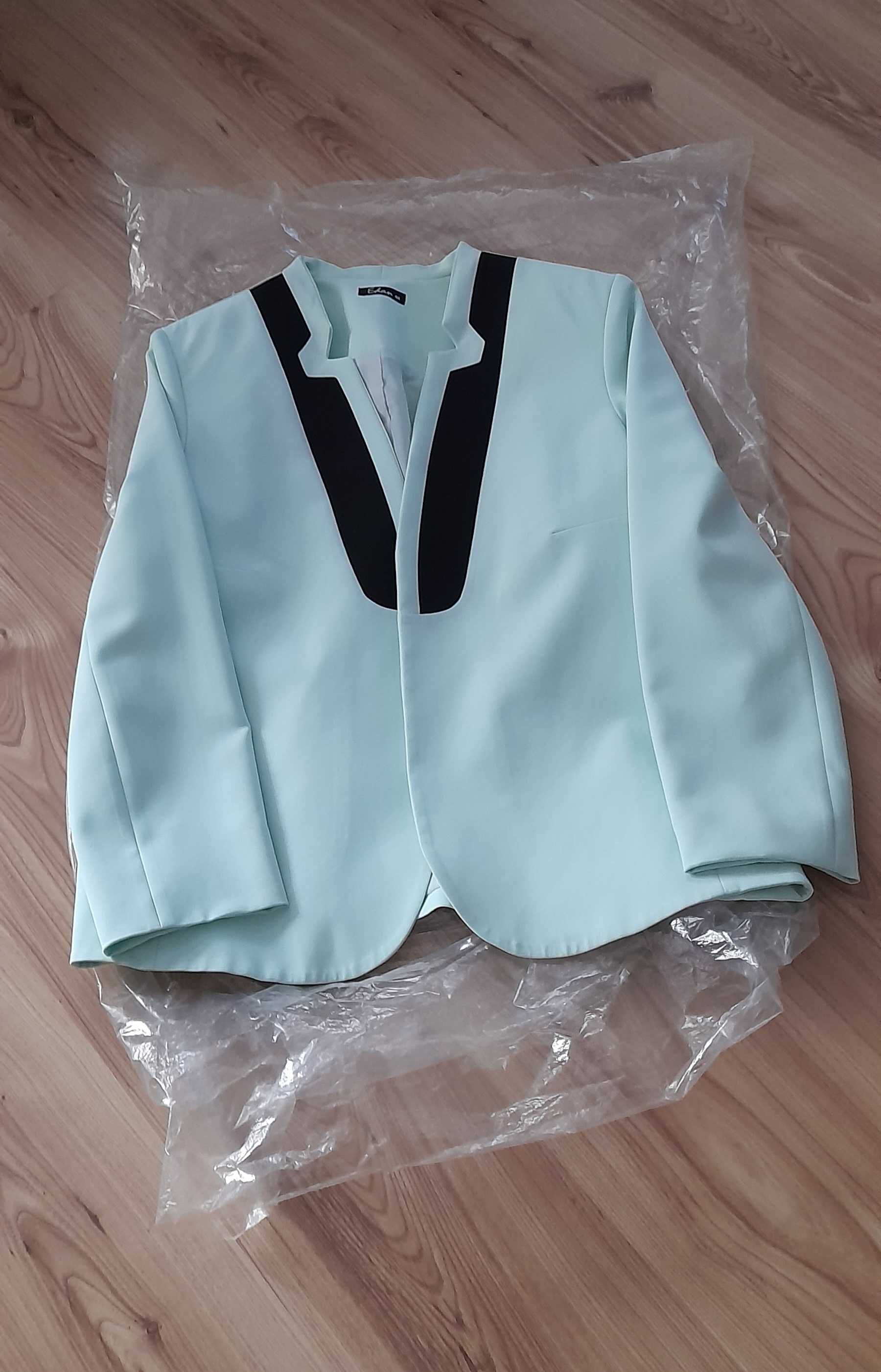 elegancki żakiet damski r 44