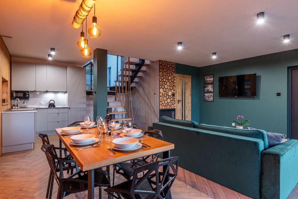 Noclegi Domki całoroczne w centrum Soliny 4 sypialnie Sylwester Święta