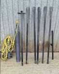 Wiertnica do studni szlamówka PWSAM 10/145 s90 do studni 145 mm 10 m