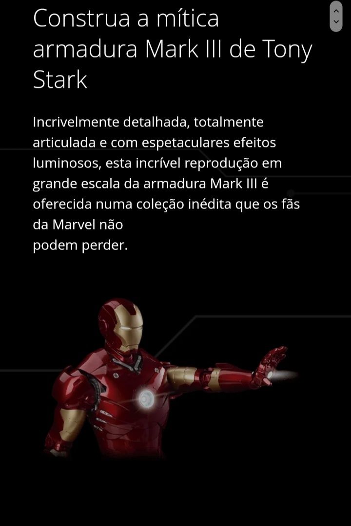 Vendo Iron man mark 3