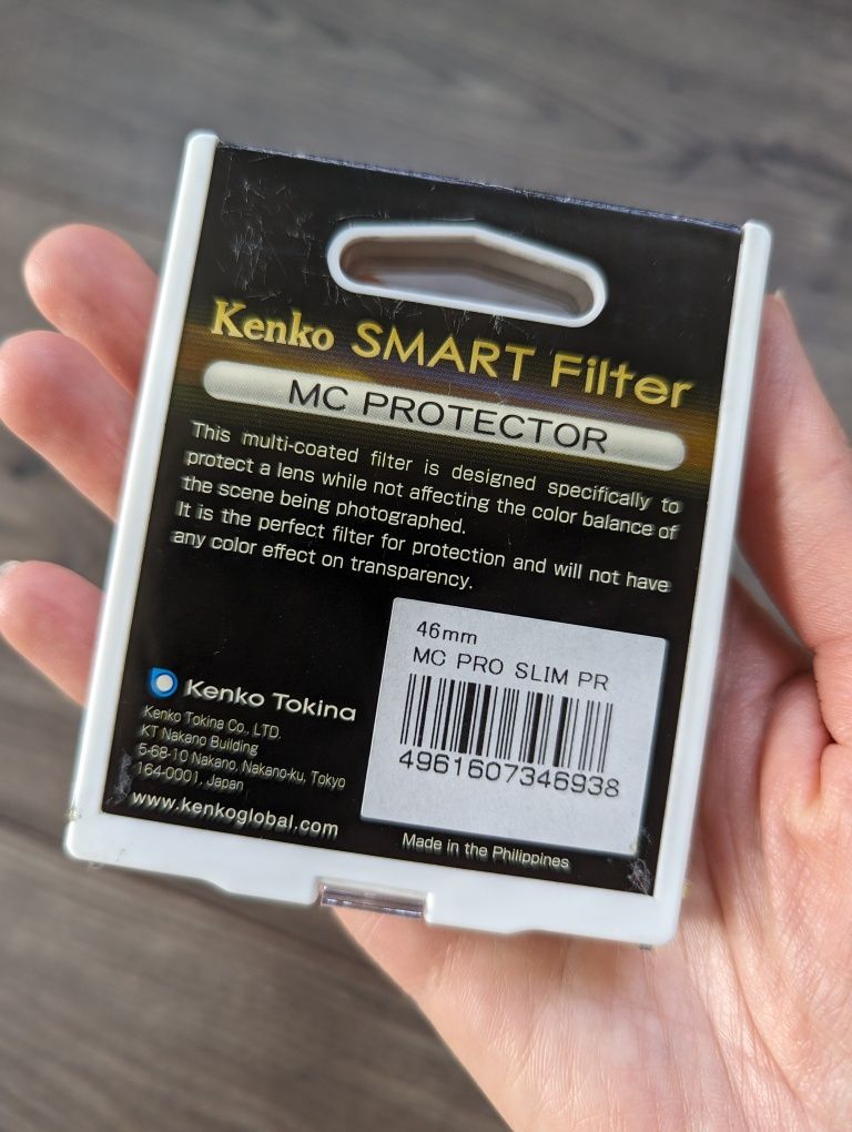 Filtr Kenko Smart Filtr MC protector Slim do Fuji Nikon Sigma Canon