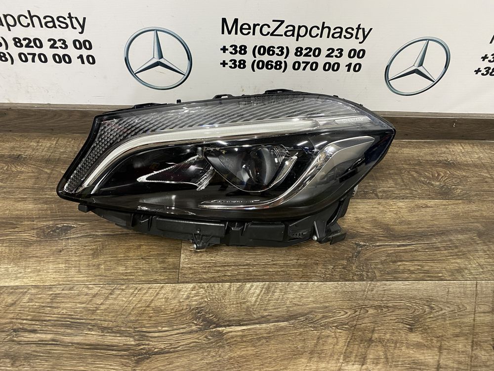 Mercedes w176 a клас фара ліва рестайлінг hight led performance