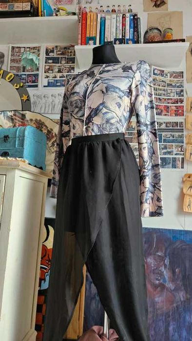 Zwiewna spódnica z tiulem