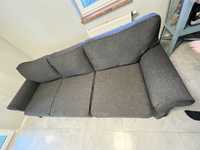 Ikea EVERTSBERG sofa 3 osobowa rozkladana z pojemnikiem