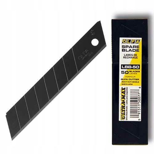 Ostrza 18mm Segmentowe 50szt. Olfa Lbb-50