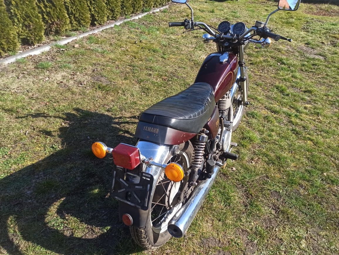 Yamaha SR500 model 2J4, 1983r.
