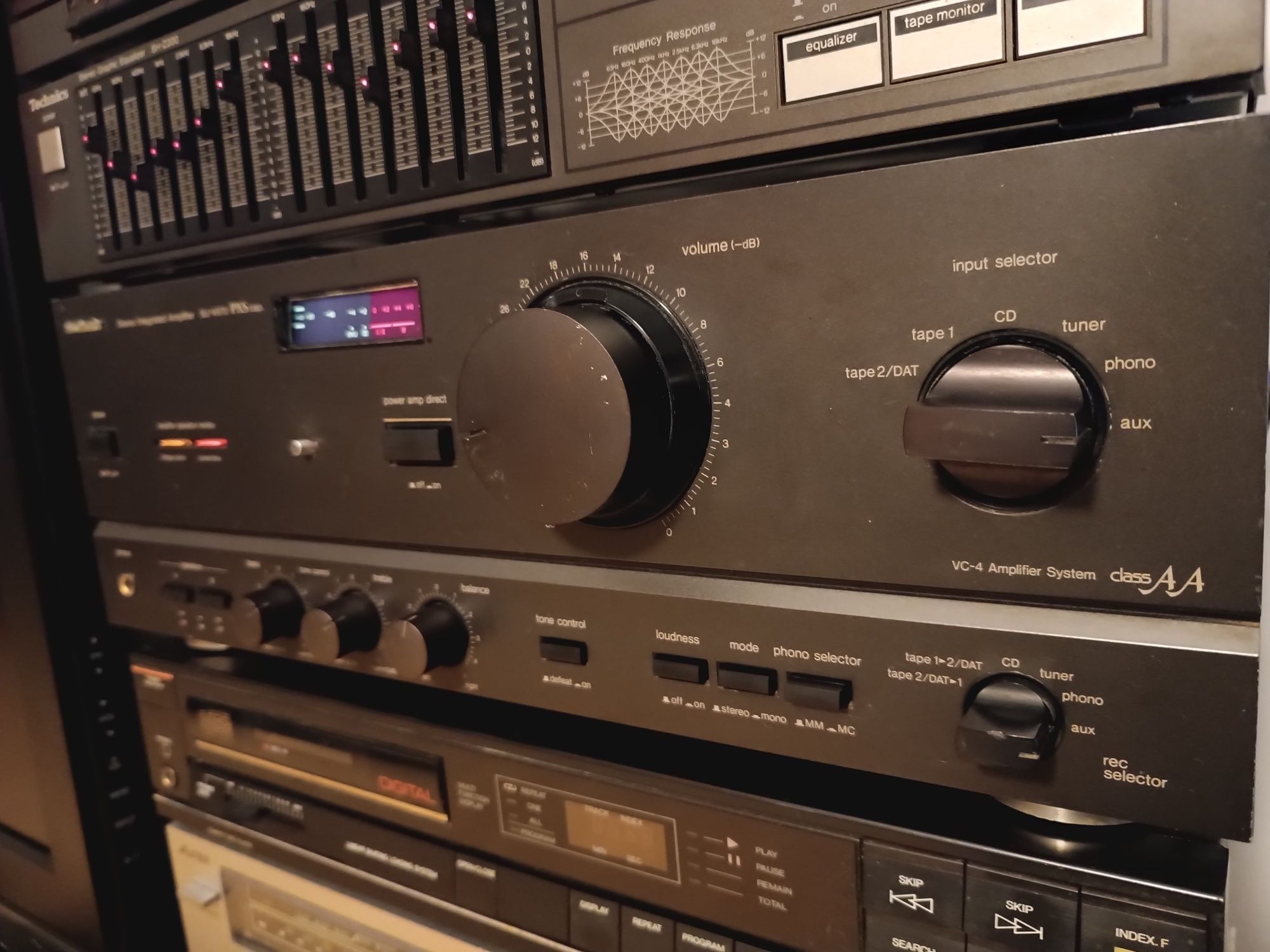 Amplificador Technics SU-V670 PXScap –modificado