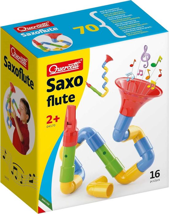 Quercetti - 4170 Saxofon Dziecięcy Instrument Muzyczny
