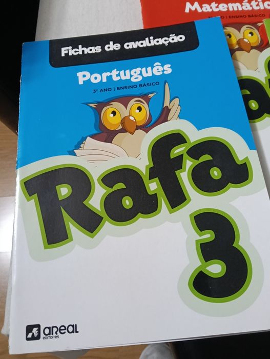 4 Livros de Fichas de Avaliação - 3 ano